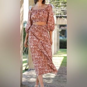 BRAND NEW! Petal & Pup Two Piece Set. Size XS